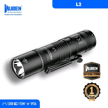 WUBEN L2 – 1200 LUMENS EDC FLASHLIGHT